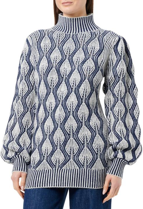 Actual product image Cobie Knit Sweater Jacquard Pattern (L, M)