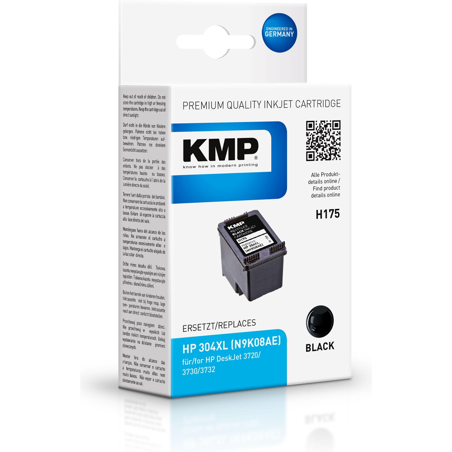 Thumbnail - KMP, Druckerpatrone, H175BX (BK)