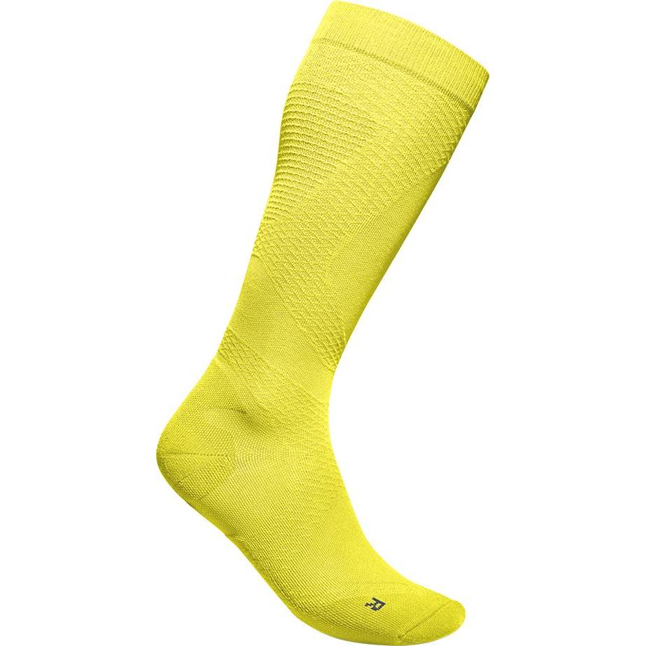 Bauerfeind, Damen, Sportsocken, Run Ultralight Compression Socks Damen (41 - 43), Gelb