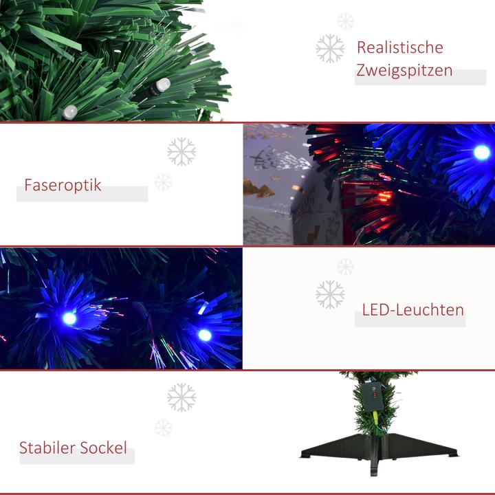 Produktbild Homcom Künstlicher Tannenbaum inklusive Metallständer (90 cm)