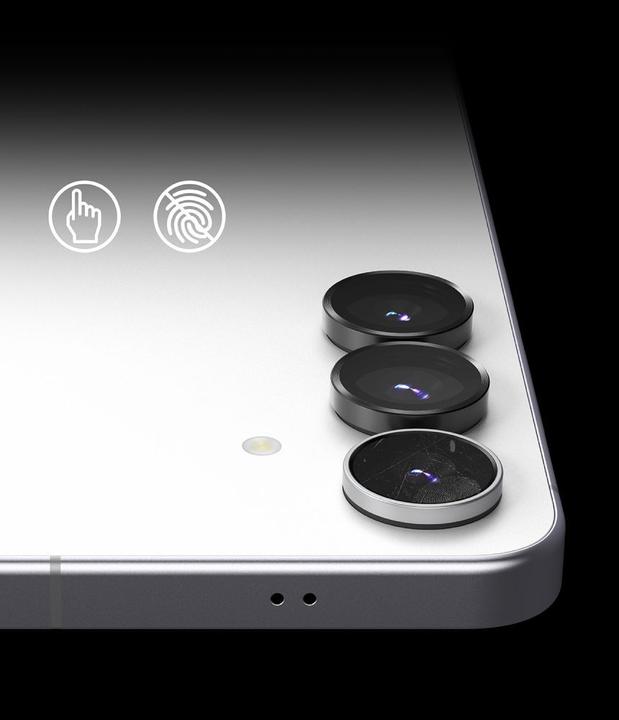 Actual product image Ringke - Camera Lens Frame Glass (2 pack) - Samsung Galaxy S25 FE - Black (2 pcs., Samsung Galaxy S25 FE)
