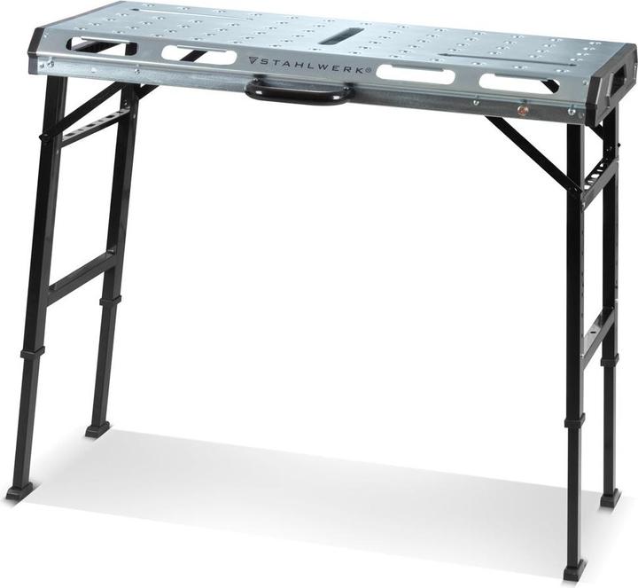Stahlwerk Tavolo di saldatura mobile AWT-930 ST 1068 x 532 mm Banco di lavoro regolabile in altezza (106.80 cm, 53.20 cm)