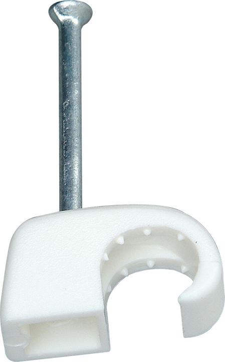 Kopp Colliers de serrage Iso 7-11mm 50 pcs Blancs