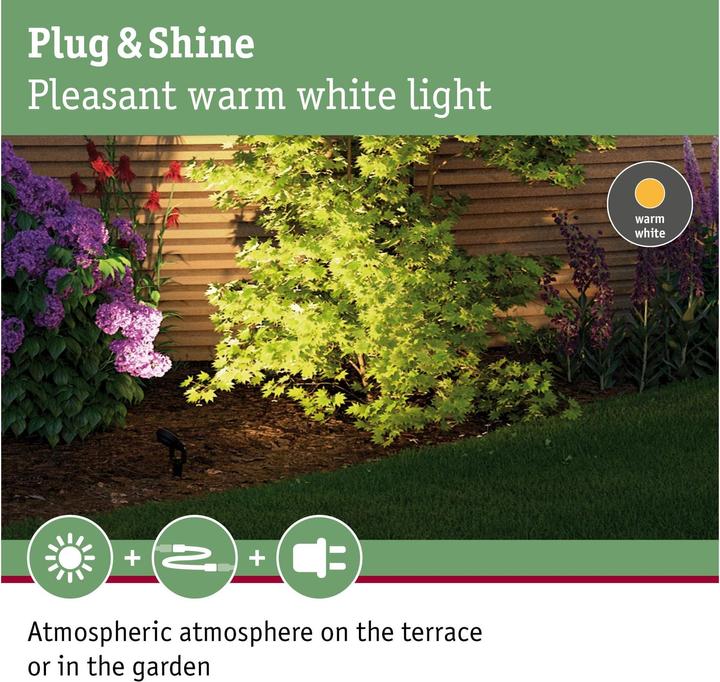 Actual product image Paulmann Plug & Shine Sting Ergänzungsset (520 lm, IP67)