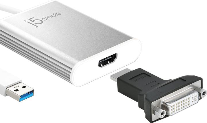 Produktbild j5Create USB 3.0 zu (USB 3.0, 7.60 cm)