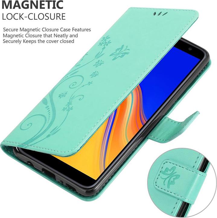 Immagine prodotto Cadorabo Copertina del libro a fiori (Samsung Galaxy J4+)