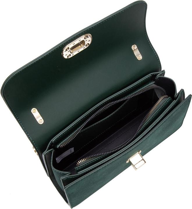 Actual product image Chrisbella Damen Umhängetasche - Modell Aurelia Elite - 100% Polyurethan - 25.0 X 7.0 X 16.0 Cm