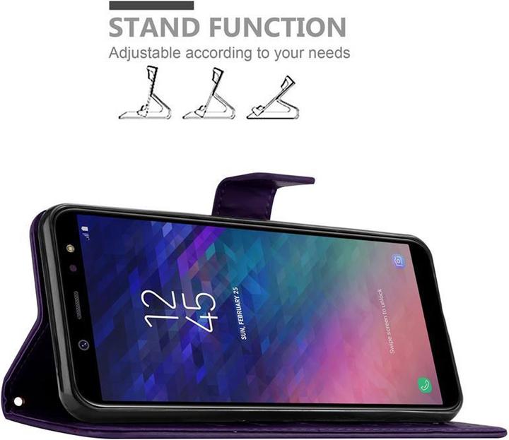 Immagine prodotto Cadorabo Copertina del libro a fiori (Samsung Galaxy J6 (2018))