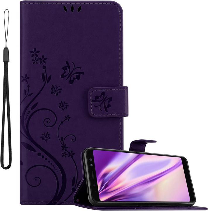 Floral violet foncé