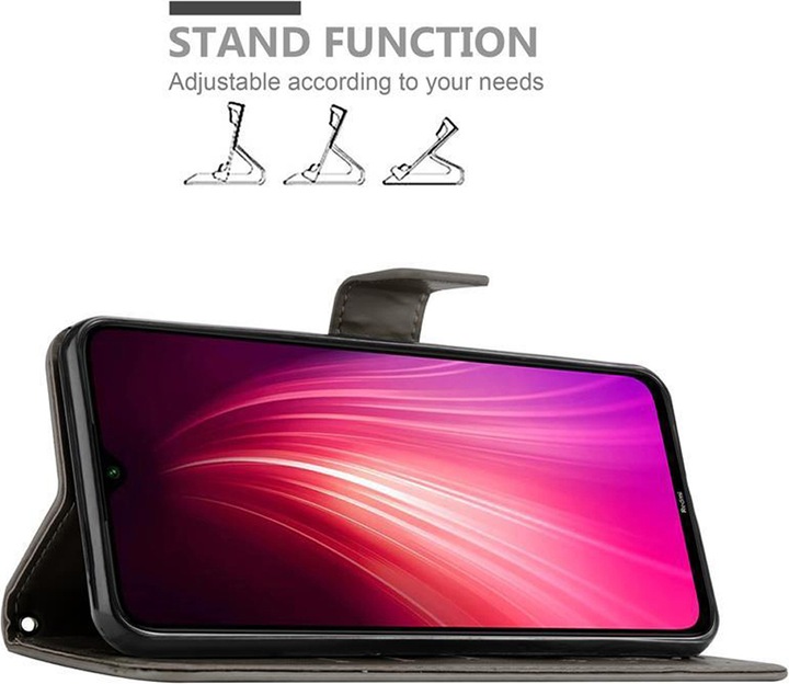 Immagine prodotto Cadorabo Copertina del libro di fiori (Xiaomi Redmi Nota 8, Xiaomi Redmi Nota 8 2021)