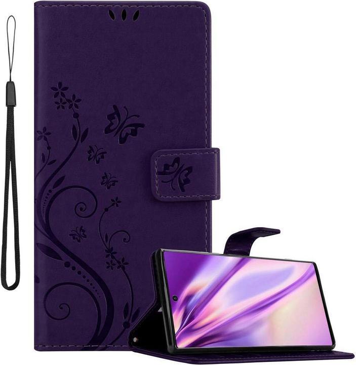 Actual product image Cadorabo Flower Book Cover (Samsung Galaxy Note 10)