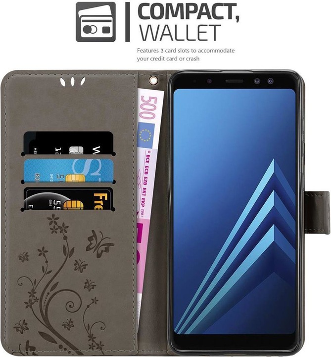 Immagine prodotto Cadorabo Copertina del libro di fiori (Samsung Galaxy A8 (2018))