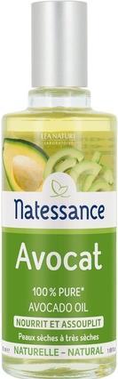 Image du produit Natessance Repairing and Softening Natural Avocado Oil 50ml (Huile pour le corps, 50 ml)