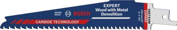 Productafbeelding Bosch Professional Zubehör Expert Hout met Metaal Sloop S 1267 XHM reciprozaagblad, 1 stuk