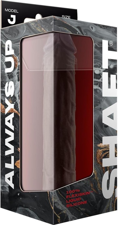 Productafbeelding Shaft Model J Flexiskin Dubbellaagse Realistische Dildo voor Diepere Penetratie Extreem Zacht Seksspeeltje