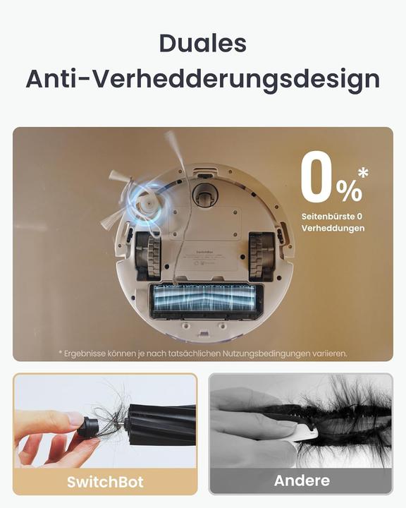 Actual product image SwitchBot Saugroboter K11+ (6000 Pa)