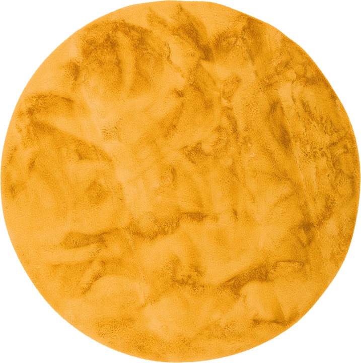 Produktbild Pergamon Luxus Super Soft Fellteppich Plush Rund (80x80 cm)