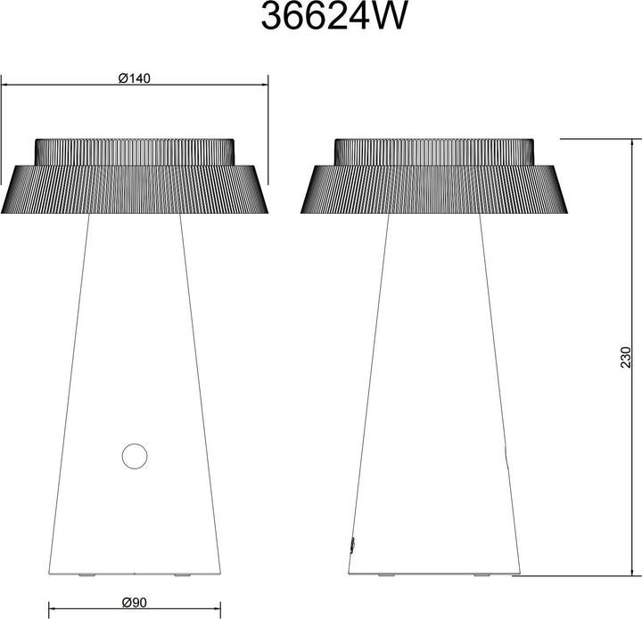 Actual product image Globo Solarleuchte Kunststoff Weiss, 1xled (IP54)