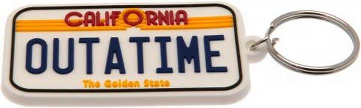 Produktbild Back to the Future Nummernschild Schlüsselanhänger