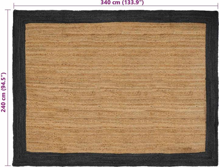 Produktbild vidaXL Moderner Teppich (340 x 240 cm)