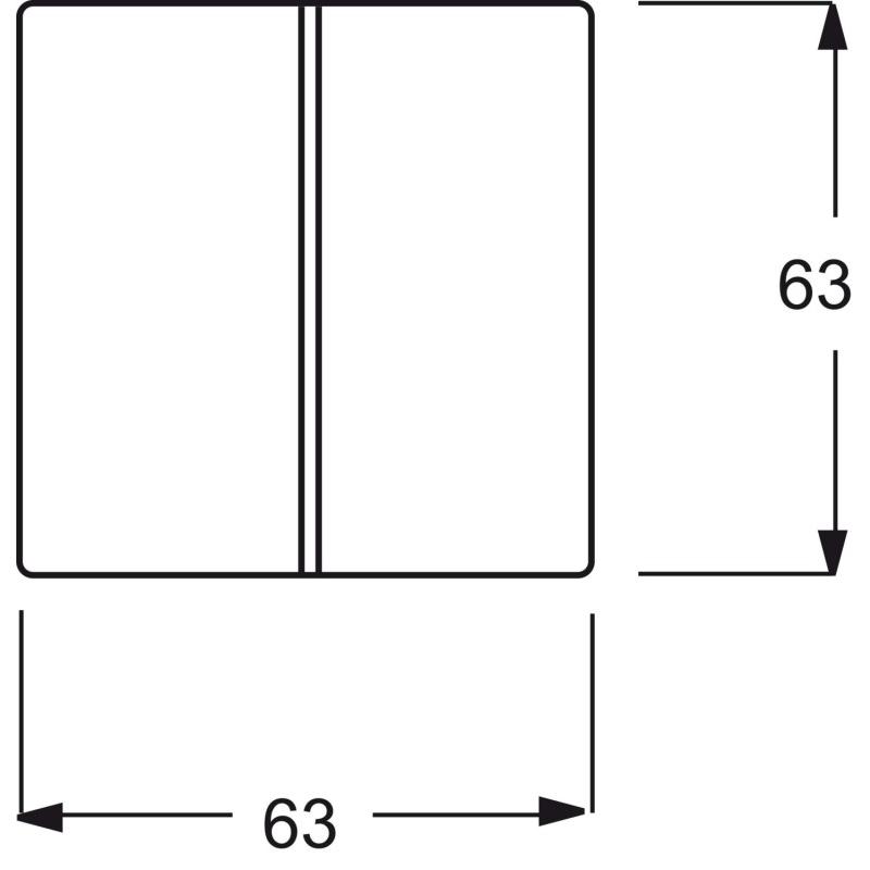 Thumbnail - Busch-Jaeger, Zubehör Schalterprogramm, Wippe mit Aufdruck 2CKA001751A3205