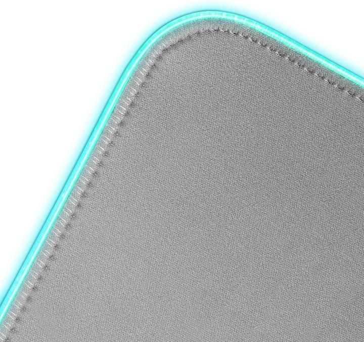 Productafbeelding Mars Gaming MMPRGB2S RGB Muismat XXL Zilver (XXL)