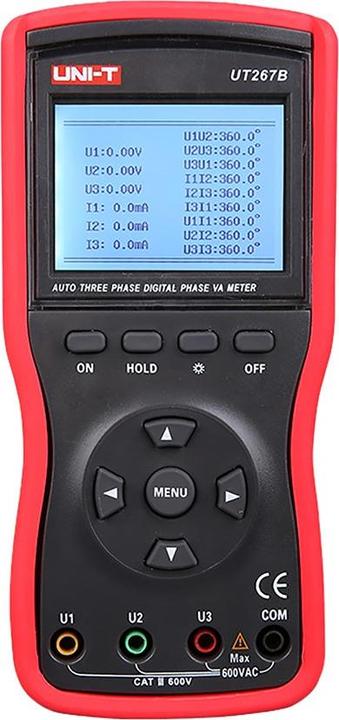Actual product image Uni-T UT267B three-phase electrical parameter measuring device