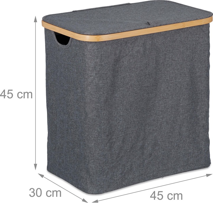 Produktbild Relaxdays Wäschekorb (60 l)