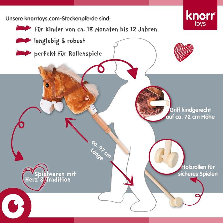 Immagine prodotto Knorrtoys Steckenpferd Hip Hop