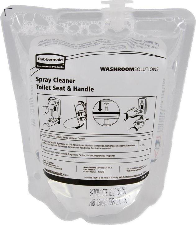 Actual product image Rubbermaid Toilet seat cleaner refill bag 12 x 400 ml