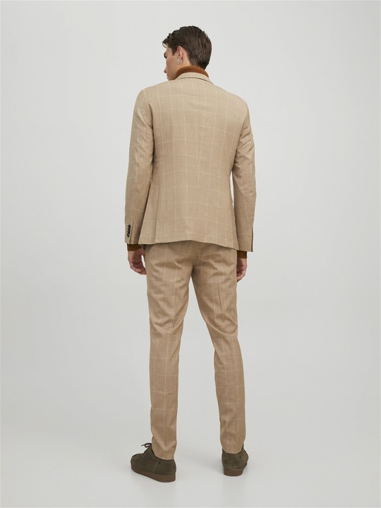 Produktbild Jack & Jones Karierter Super Slim-Fit Anzug (46)