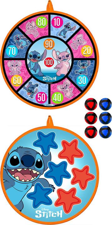Actual product image Disney Darts balls target game 36cm STITCH