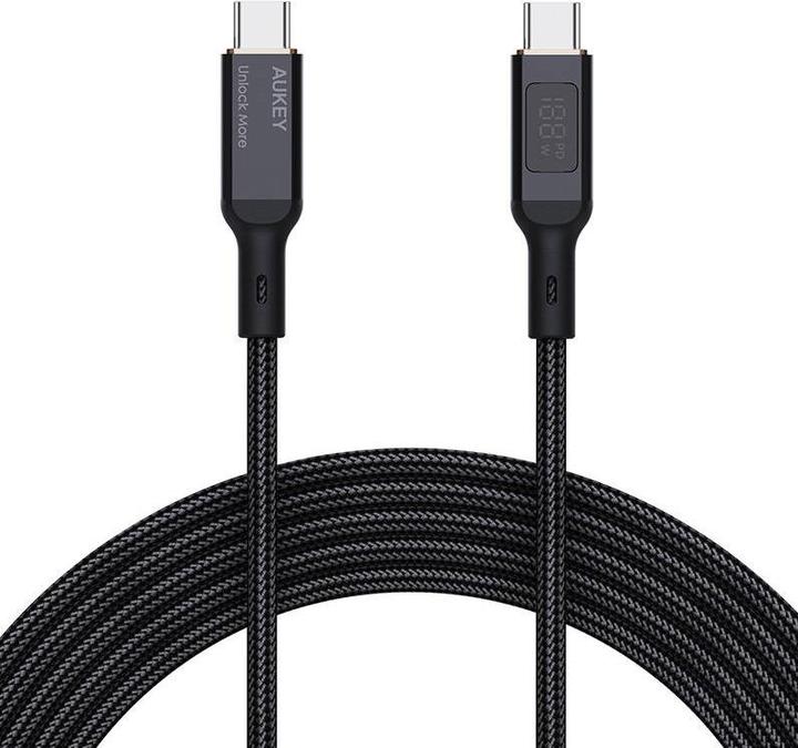 Produktbild Aukey USB C – USB C (1.80 m, USB 2.0, 100 W)
