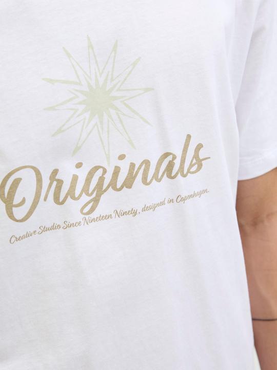 Actual product image Jack & Jones Gedruckt Rundhalsausschnitt T-shirt T-shirt (XS)