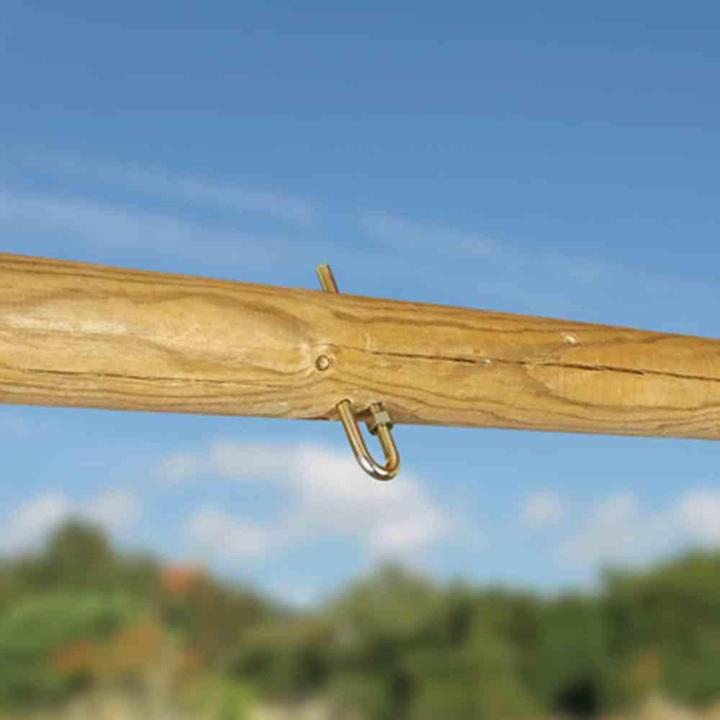 Actual product image GAH Swing hook dimension a 200mm STA galv. yellow galvanised