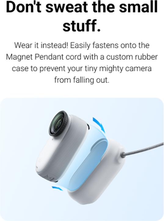 Actual product image Insta360 Magnet pendant Safet