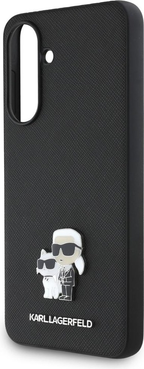 Immagine prodotto Karl Lagerfeld Case Saffiano w/ K&C Metal Logo for Samsung Galaxy A36 black (Samsung Galaxy A36)