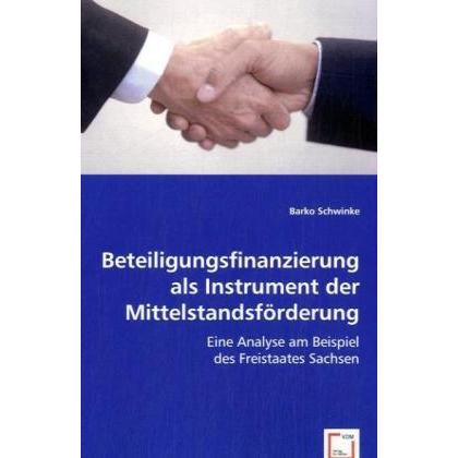 Beteiligungsfinanzierung als Instrument der Mittelstandsförderung, Fachbücher