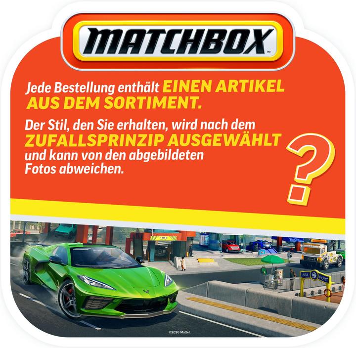 Produktbild Matchbox 5er-Geschenkset Assortiert