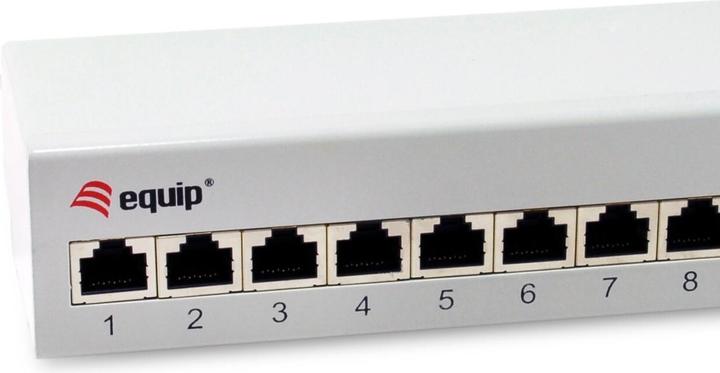 Actual product image equip Patch panel 12x FTP 1U Premium