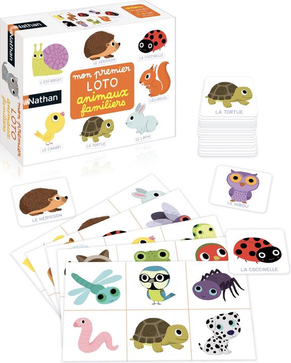 Produktbild Nathan 31151 Brettspiel loto Kartenspiel Passend (Französisch, 1 - 2 Spieler)