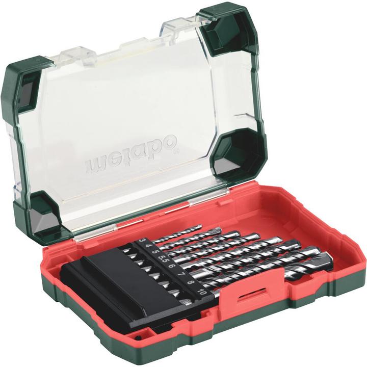 Metabo Steinbohrerkassette (6 mm, 5.5 mm, 10 mm, 7 mm, 3 mm, 5 mm, 8 mm, 4 mm)