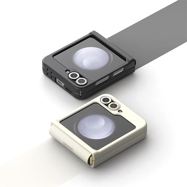 GCS etui Aero Flex M Sam Z Flip6 czarny/black AR20-02023A, Weiteres Smartphone Zubehör, Schwarz
