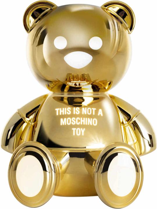 Kartell Toy Moschino Teddybär Gold Edition Tischleuchte (E14)