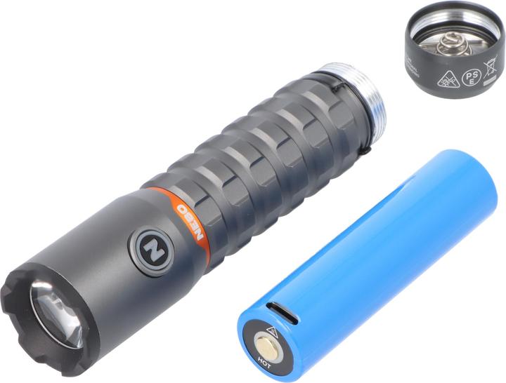 Actual product image Nebo TORCHY 2K LED-Taschenlampe, Blister (11 cm, 2000 lm)