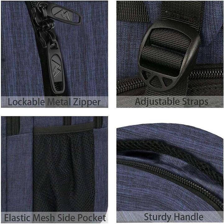 Actual product image Only-Bags.Store Laptop Backpack 15.6 Inch School Backpack Teen Waterproof School Bag Anti-Theft with (32 l)