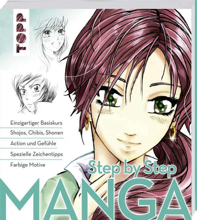 Image du produit Manga Step by Step (Allemand, Gecko Keck, 2017)