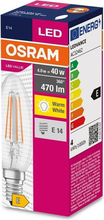 Immagine prodotto Osram Classic (E14, 470 lm, 10x)