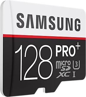Productafbeelding Samsung Pro Plus microSDXC (128 GB, microSDXC, U3, UHS-I)
