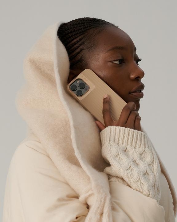 Produktbild Nudient Back Cover Bold Case iPhone 15 Pro Max Linen Beige (Apple iPhone 15 Pro Max)